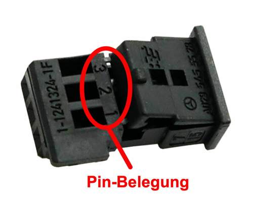 Stecker A0295455528 Pin-Belegung