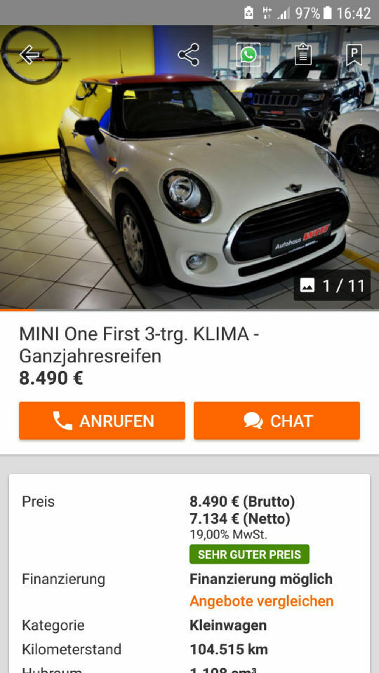 Gebrauchter Cooper oder One