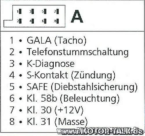 Radio-vw-iso-steckerbelegung