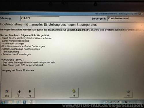 Anlernen und codieren