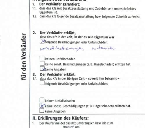Unfallschaden