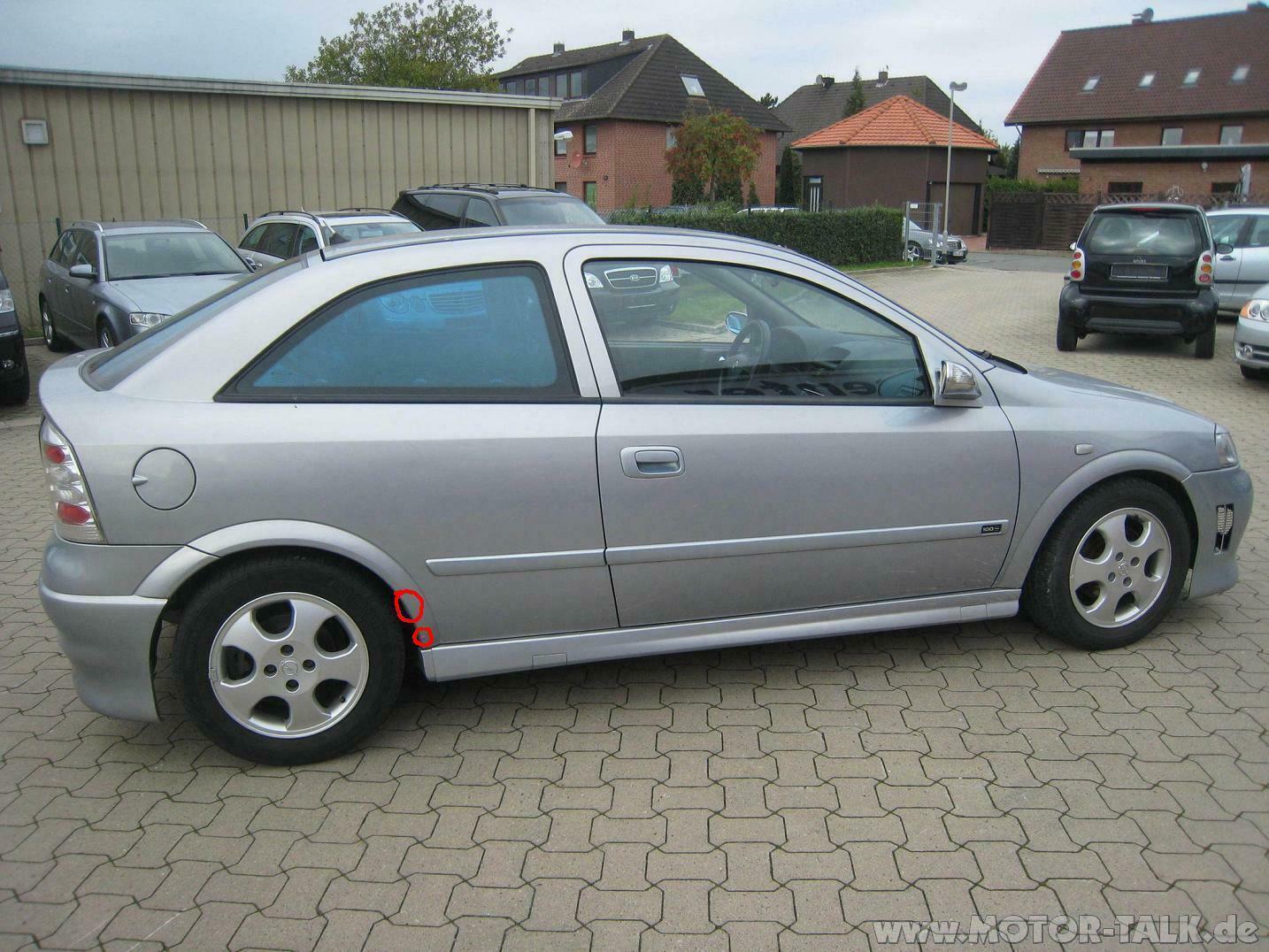 Gebrauchtwagenkauf Opel Astra mit Sportausstattung