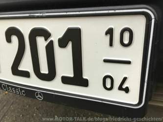 W201 auf Saison