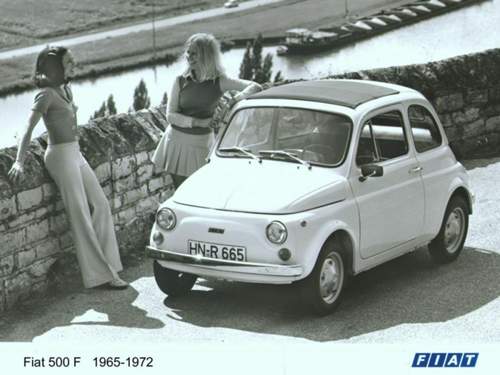 Fiat 500 F: Spartanischer Zwerg mit hoher Wertsteigerung. 18 PS reichten für 105 km/h.