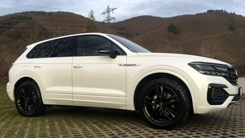 Touareg R-Line Oryx Weiß
