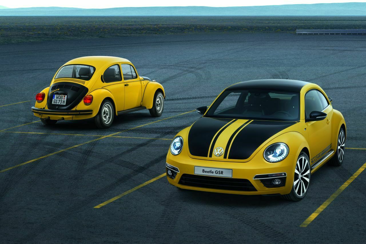 Früher genügten dem Sport-Käfer 50 PS, der Beetle hat 210.