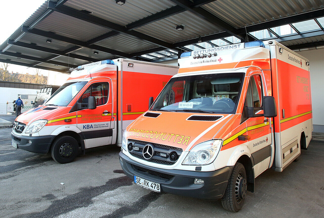 Rettungswagen an der Zentralen Notaufnahme der Asklepios Klinik Nord in Hamburg: Auch hier werden die Sicherheitsmaßnahmen verschärft werden müssen