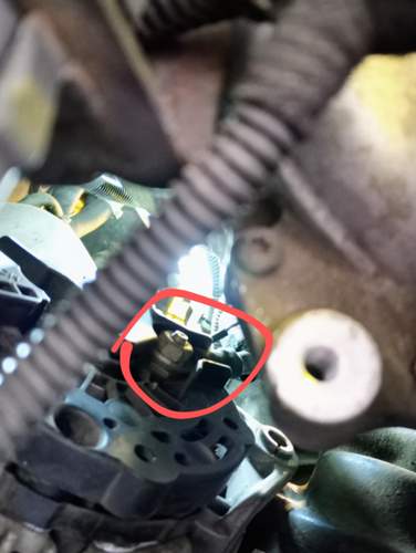 Schraube-kabel-am-opel-generator