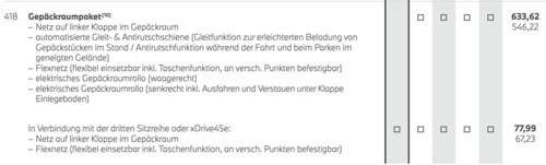 Aus Preisliste 2020