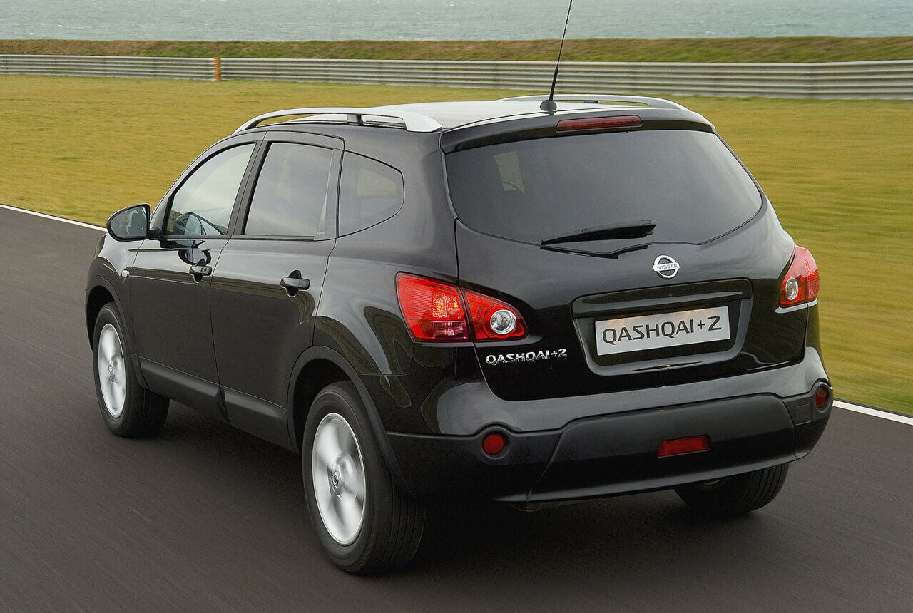 In die dritte Sitzreihe des Qashqai +2 passen nur Kinder