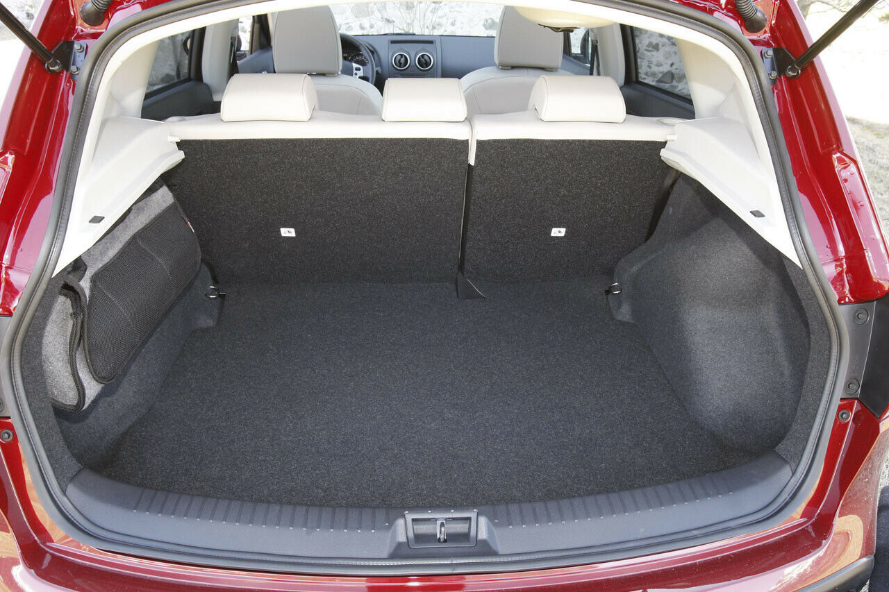 Kofferraum des Nissan Qashqai: 410 Liter Volumen