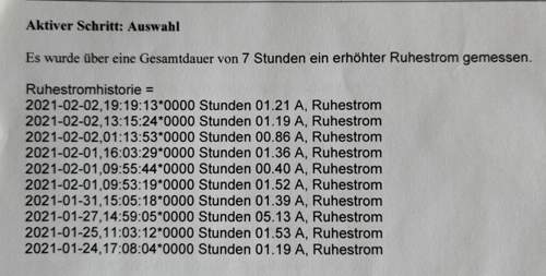 Ruhestromereignisse