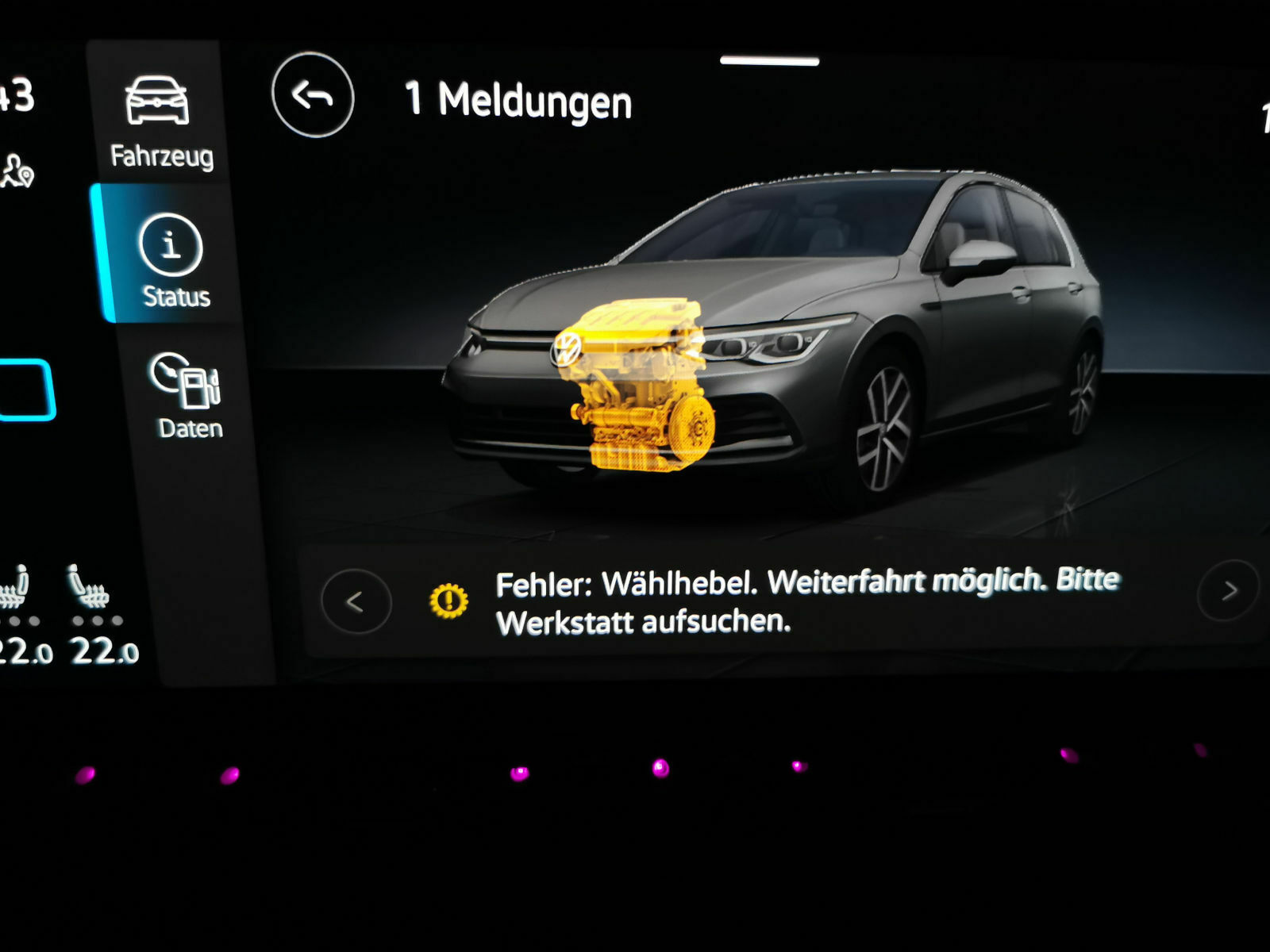 [Geschlossen mit Hinweis] Mängelthread - Golf 8