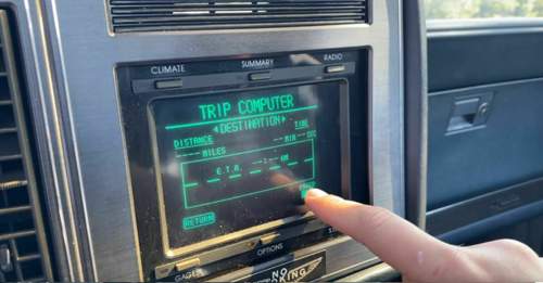 Buick Touchscreen "Navi"