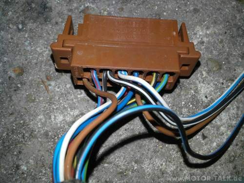 Stecker am stg mit diag