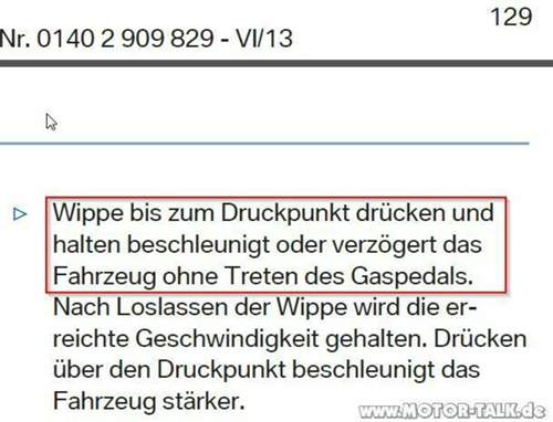 Geschwindigkeitsregelung-wippe