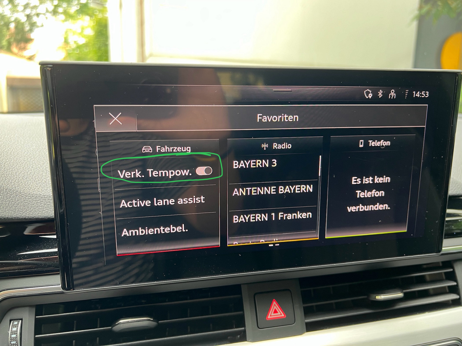 Geschwindigkeitswarnung deaktivieren?