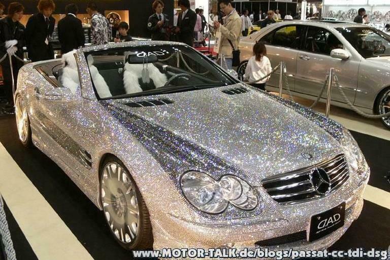 Gesteinigt: Prinz Waleed's SL600 und andere Scheusslichkeiten