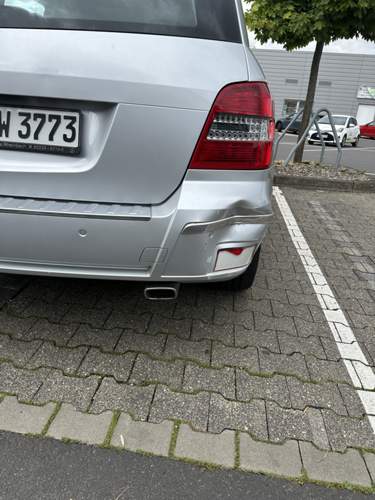 GLK Vormopf hintere Stossstange vH