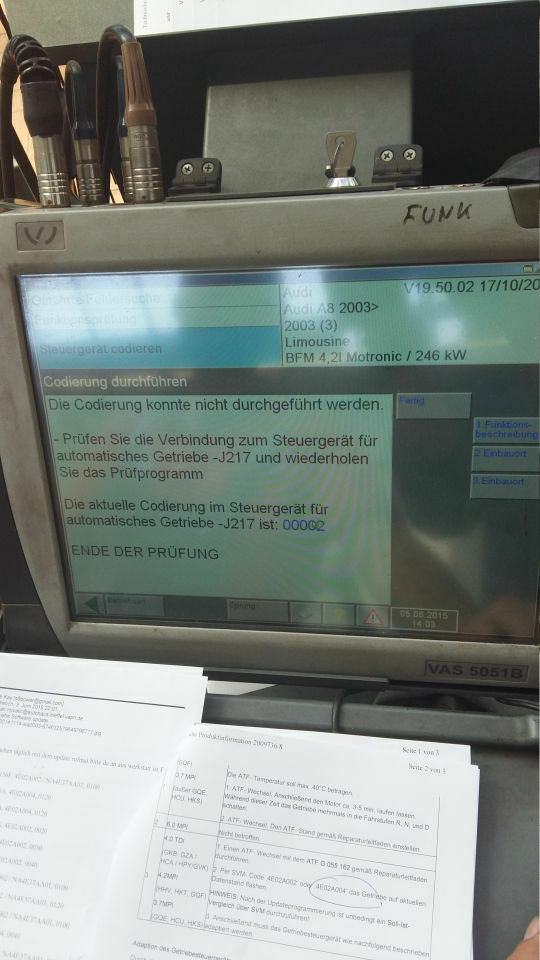 Getriebe ruckt leicht vom 2-3 gang trotz spülung T.E methode?!