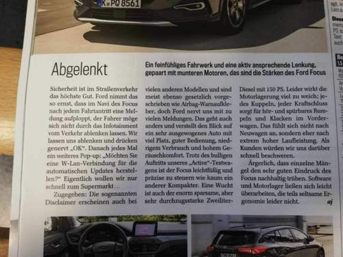 Motorlagerung Focus