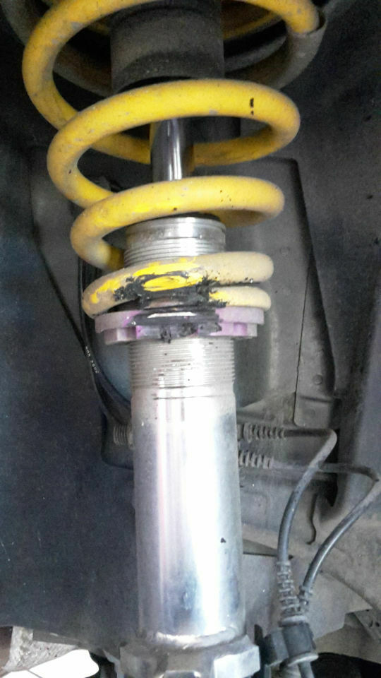 Gewindefahrwerk hat zu wenig abstand zur felge