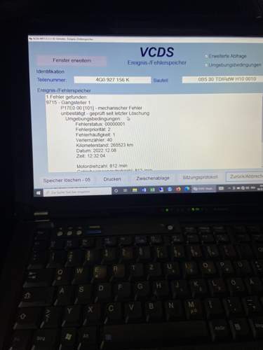 DSG Getriebe Fehler