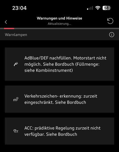 Vor AdBlue tanken
