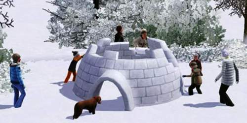 Winter-iglu-bauen