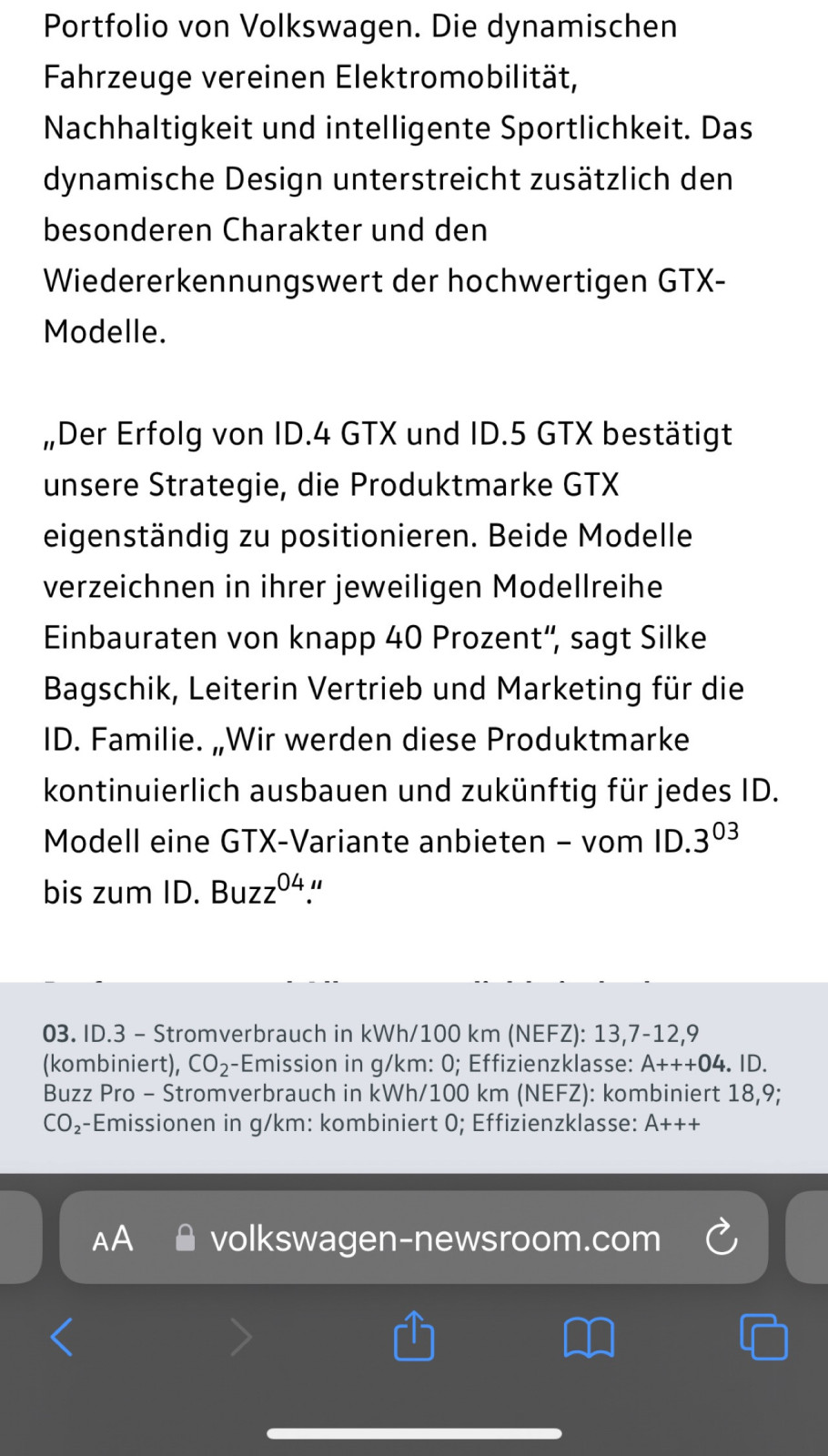Gibt es mehr Infos zur ID.3 Modellpflege ab Ende November