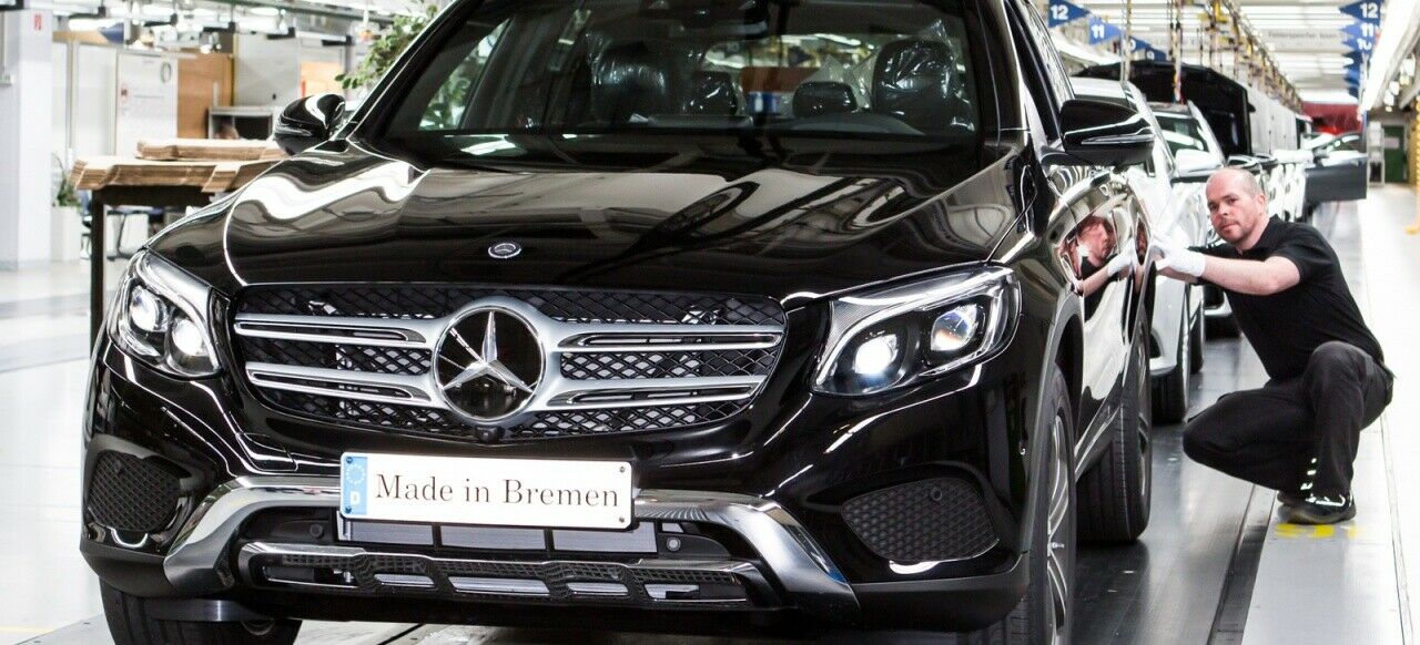 GLC Farbe tenoritgrau ab Mitte April nicht mehr in der Fertigung