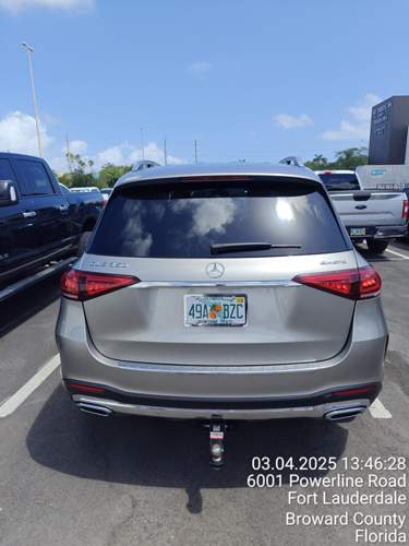 GLE vor der Abreise in Miami