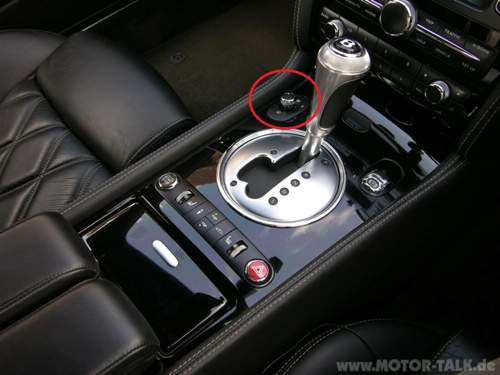 Bentley-continental-gt-gearshift