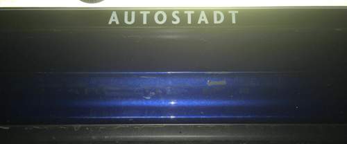 Heckstoßstange