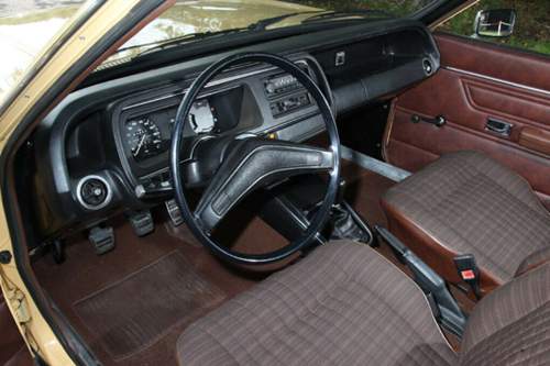Innenraum nach der Modellpflege '74