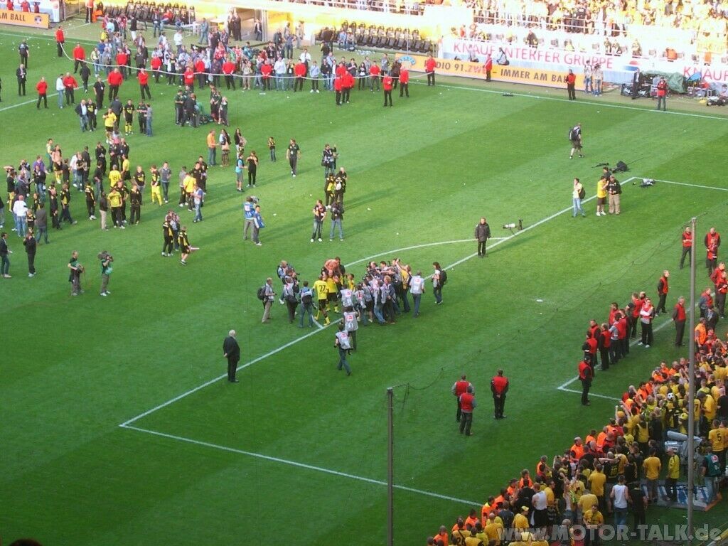 Glückwunsch nach Dortmund....das war spitze
