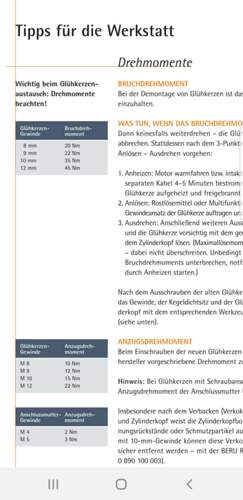 BERU pdf- Tipps für die Werkstatt