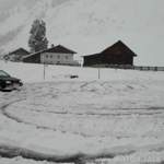 Spass im ersten Schnee