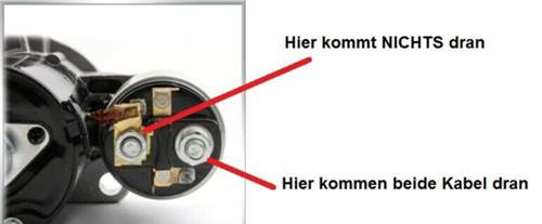Anlasser Magnetschalter