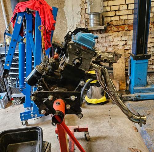 Golf-motor-faecherkruemmer