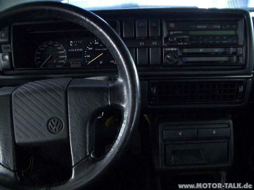 Golf 2 Tochoumbau 12 Uhrstellung