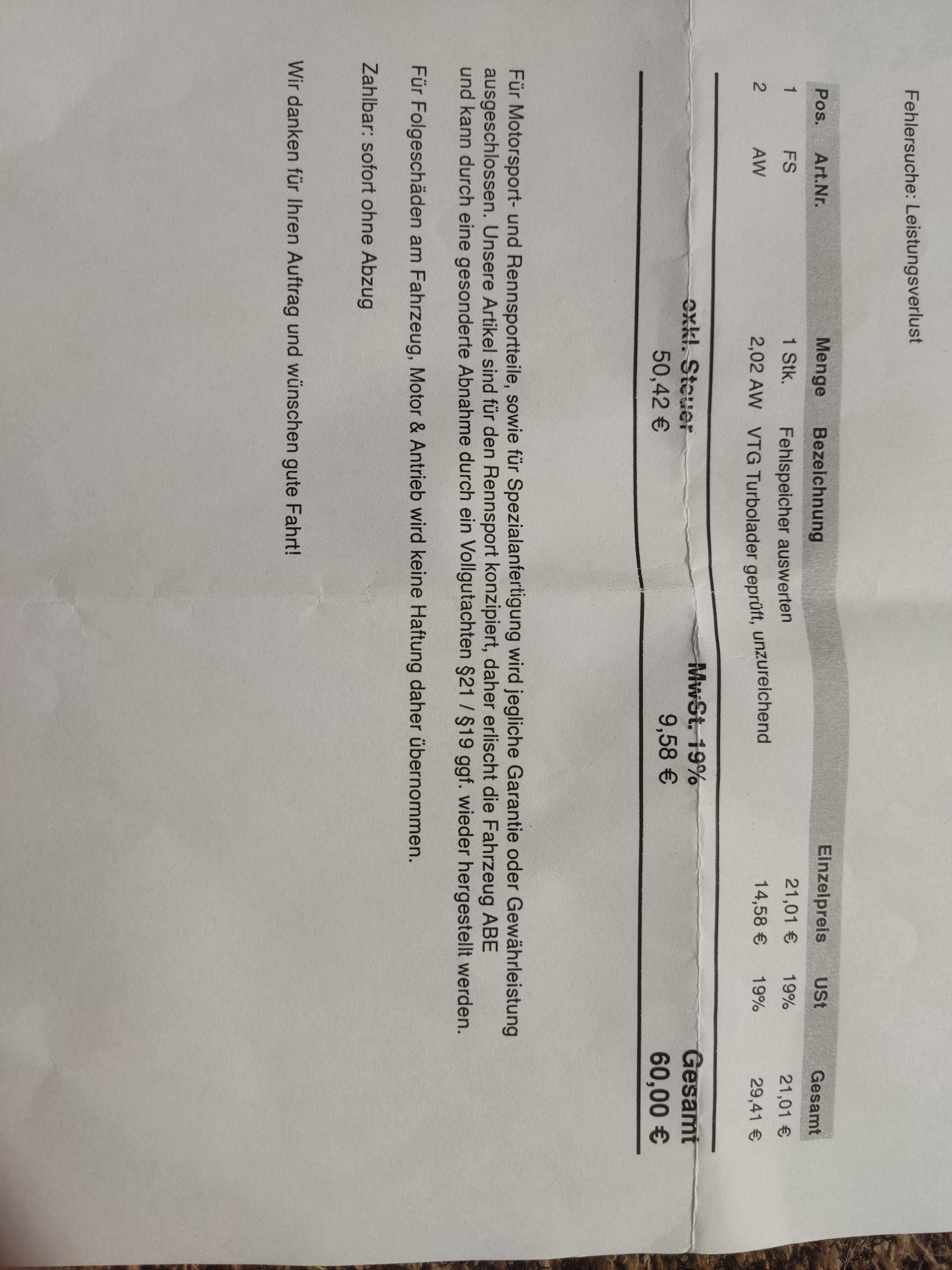 Golf 3 TDI AFN Turbolader Empfehlung