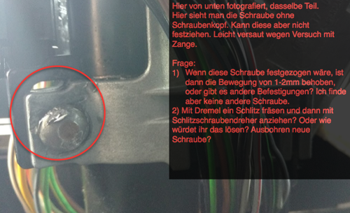 Golf-lenkstock-unten