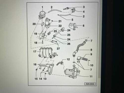 Aufbau Sekundärluft-System