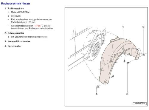 Golf-r32-radhausschale-hinten