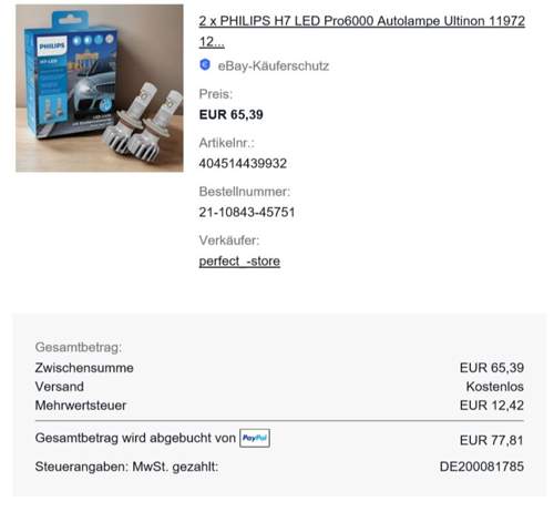 H7 Philips