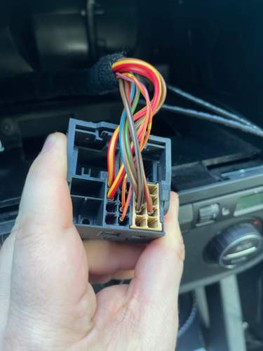 Quadlock Stecker hinten