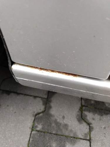 Rost Fahrertür Schweller