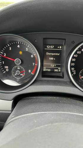 Kühlmittelanzeige Cockpit