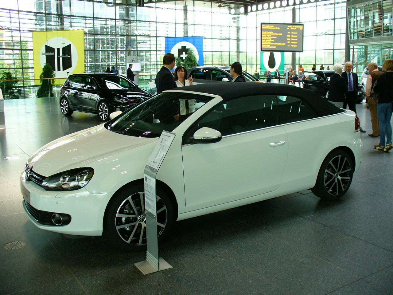 Golf 6 Cabrio Bilder aus Genf